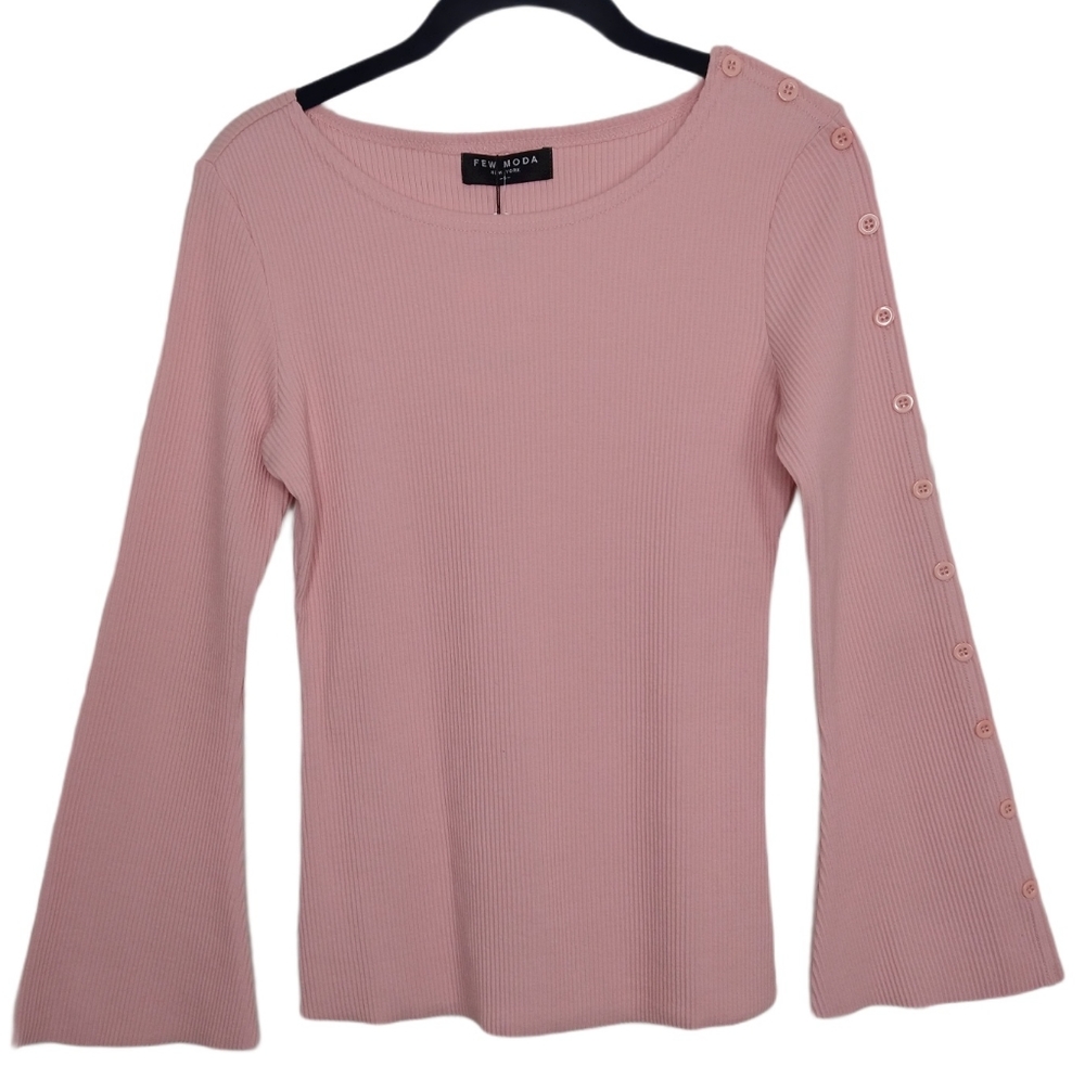 VTG DS Neiman Marcus Women S Pink Angel Old Money Rinbed Sweater NWT Deadstock